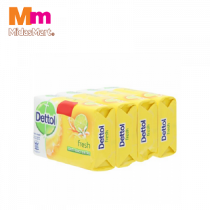 DETTOL BAR SOAP 3+1 FRESH 1X4X100G