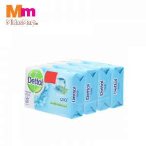 DETTOL BAR SOAP 3+1 COOL 1X4X100G