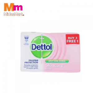 DETTOL BAR SOAP 3+1 SKINCARE 1X4X100G