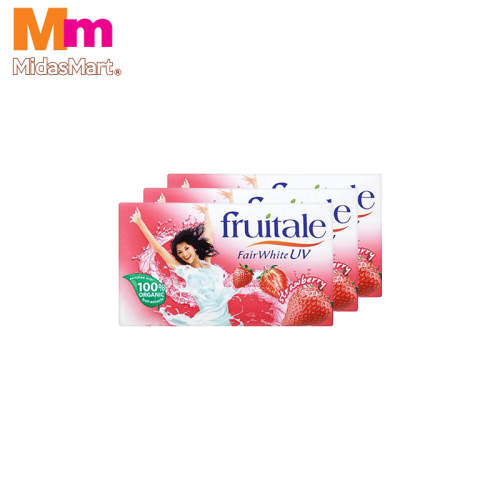 FRUITALE NUTRIENT SOAP STRAWBERRY TWIN PACK (3 X 70G)
