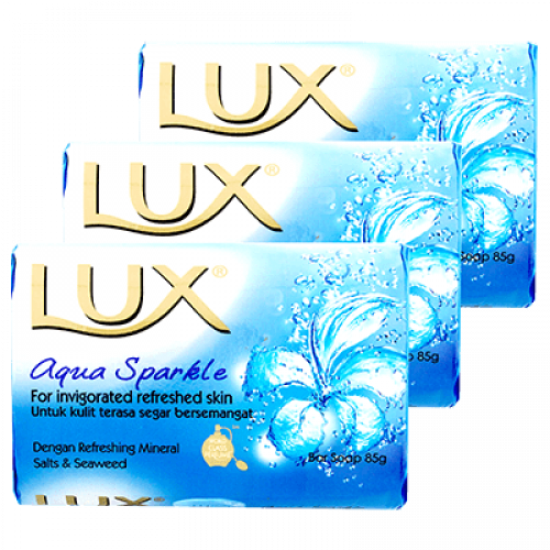 LUX BAR SOAP AQUA SPARKLE 1 X 3 X 70G