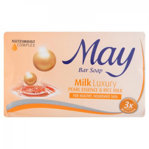 MAY BAR SOAP MILK LUXURY 1X3X75G