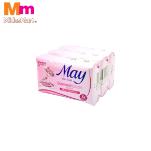 MAY BAR SOAP DIAMOND DAZZLE (3 PIECES X 75G)