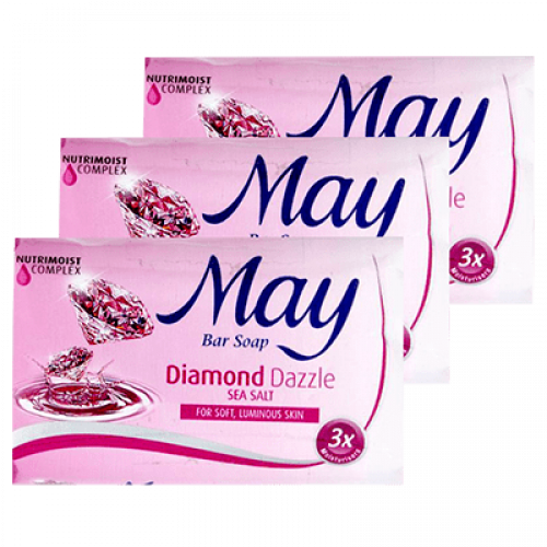 MAY BAR SOAP DIAMOND DAZZLE 1X3X85G