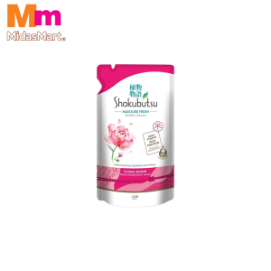 SHOKUBUTSU BODY SHOWER FOAM REFILL - FLORAL (500G)