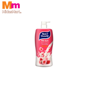 NEW & TRENDY ROSE EXTRACT MILK BODY SHOWER (850G)