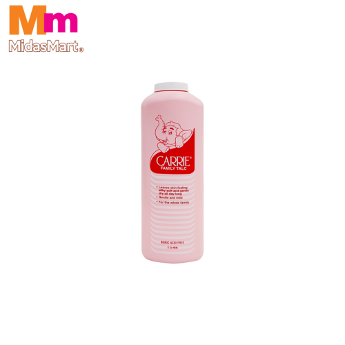 CARRIE FAMILY PERFUMED TALCUM (300G)