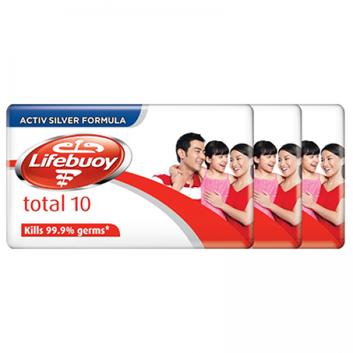 LIFE BUOY BAR SOAP TOTAL PROT 1X3X70G