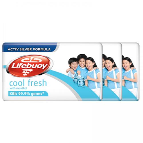 LIFE BUOY BAR SOAP ACTI FRESH 1X3X70G