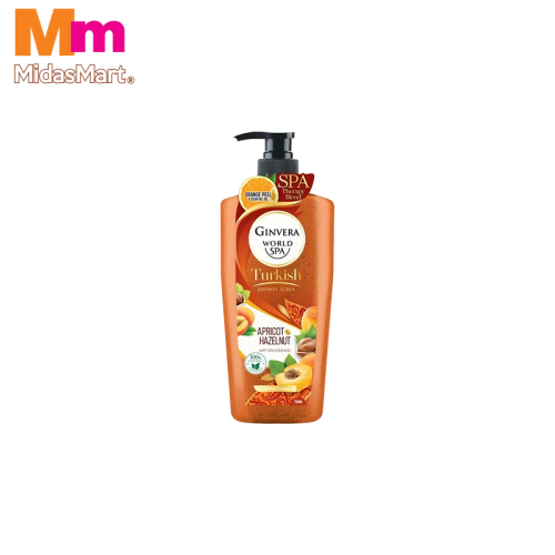 GINVERA SPA APRICOT NOURISHING SHOWER SCRUB (750G)