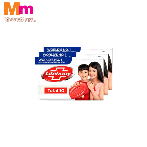 LIFEBUOY TOTAL 10 BAR SOAP TWIN PACK (3 X 115G)