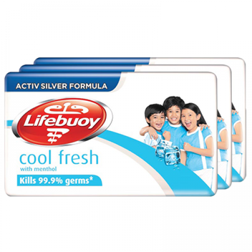 LIFEBOUY SOAP 115G ACTIFRESH 1X3X115G