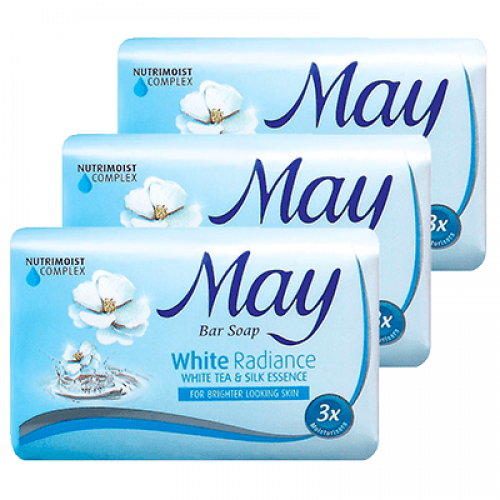 MAY BAR SOAP WHT RADIANCE 1x3x75G