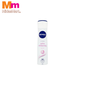 NIVEA FEMALE DEODORANT SPRAY EXTRA WHITE (150ML)