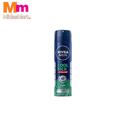 NIVEA MEN DEODORANT SPRAY COOL KICK (150ML)