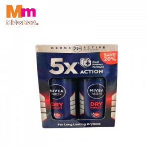 NIVEA (M) R/ON DRY TP 1X2X50ML