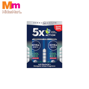 NIVEA MEN ROLL ON - COOL KICK (2 X 50ML)
