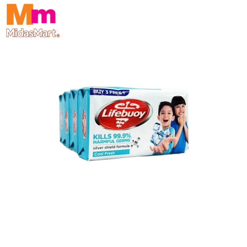 LIFEBUOY COOL FRESH BAR SOAP (4 X 100G)