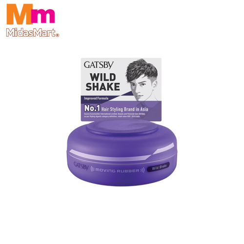GATSBY MOVING RUBBER WILD SHAKE (80G)
