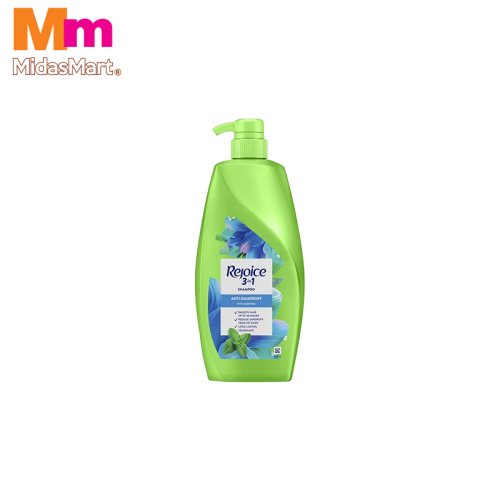 REJOICE SHAMPOO - ANTI-DANDRUFF 3-IN-1 (600ML)