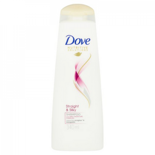 DOVE SHMP STRAIGHT & SILKY 1X330ML