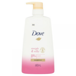 DOVE SHMP STRAIGHT & SILKY 1X650ML
