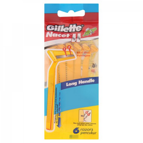 GILLETTE NACET II DISP 5+1 1X6'S