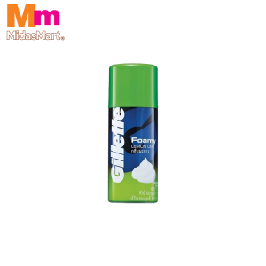 GILLETTE FOAMY SHAVE FOAM - LEMON LIME (175G)