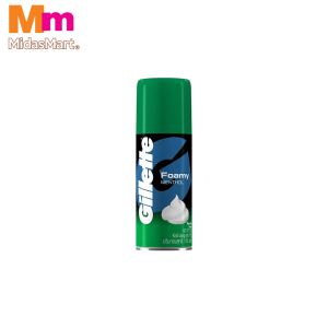 GILLETTE FOAMY SHAVE FOAM - MENTHOL (175G)