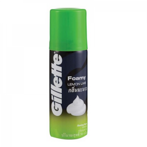 GILLETTE SHAVE FOAMY LEMON/LIME 1 x 50G