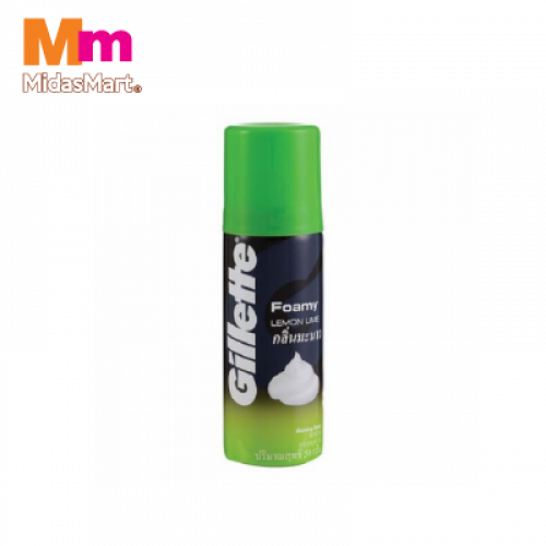 GILLETTE SHAVE FOAMY LEMON/LIME 1 x 50G