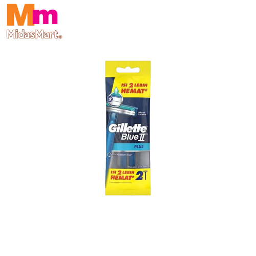 GILLETTE BLUE II PIVOTING HEAD (2 PIECES)
