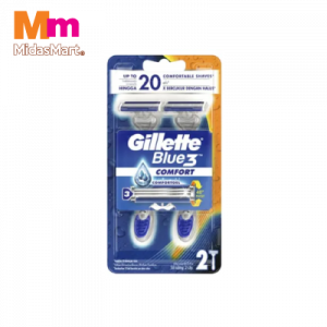GILLETTE BLUE 3 COMFORT DISPOSABLES 1X2s'