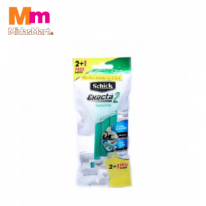 SCHICK EXACTA 2 SENSITIVE 2+1 1X3'S