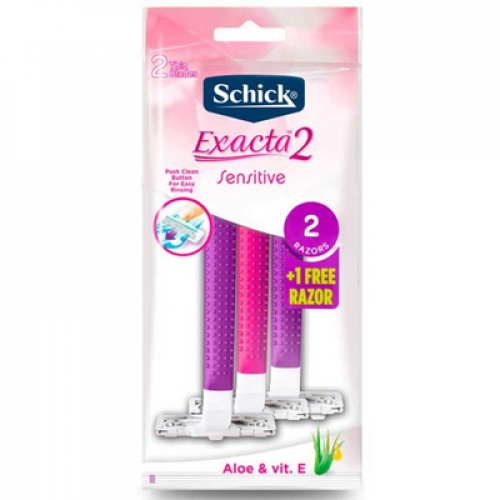 SCHICK EXACTA 2 WOMEN 2+1 1X3'S