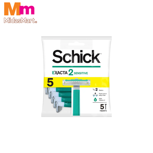 SCHICK EXACTA 2 SENSITIVE (5 PIECES)