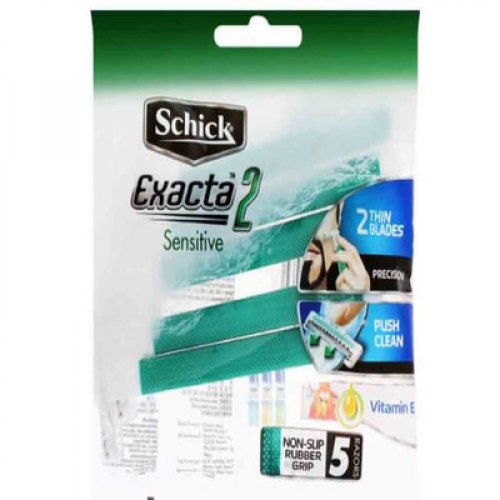 SCHICK EXACTA 2 SENSITIVE 5'S 1X5'S