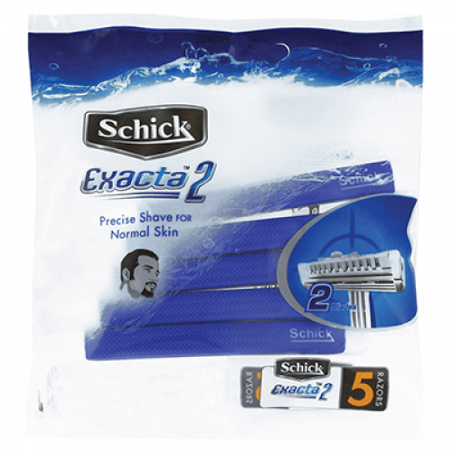 SCHICK EXACTA 2 REGULAR 5'S 1X5'S