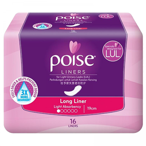 POISE LINERS REGULAR 1X12'S