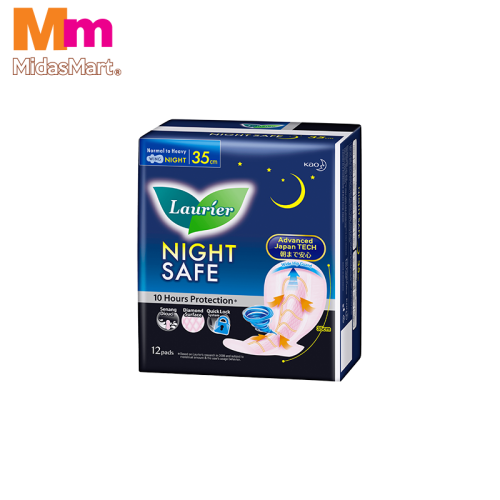 LAURIER SOFTCARE NIGHTSAFE WING 35CM (12'S)