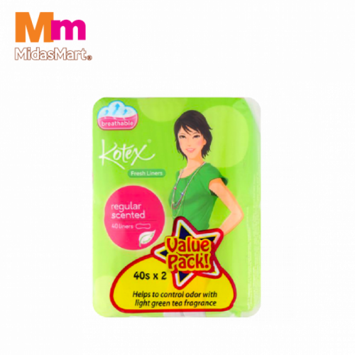 KOTEX FRESH REGULAR T/P 40 1X2X40s