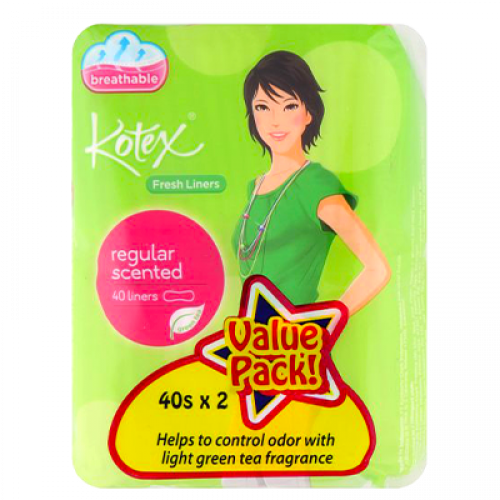 KOTEX FRESH REGULAR T/P 40 1X2X40s