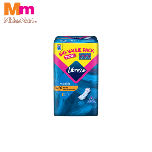 LIBRESSE MAXI NON-WINGS MULTIPACK (3 X 20 PIECES)