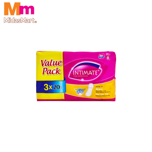 INTIMATE DAY LIGHT MAXI SAFETY FIT TWIN PACK (3 X 20 PIECES)