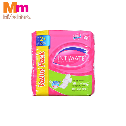INTIMATE D-LITE SLIM WING TWIN PACK (2 X 16'S)