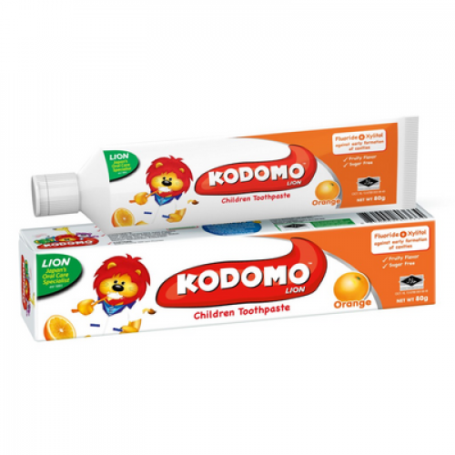 KODOMO T/PASTE CHILD ORANGE  1X80G