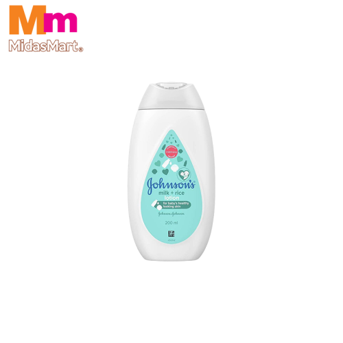 JOHNSON'S BABY LOTION - MILK & RICE (200ML)