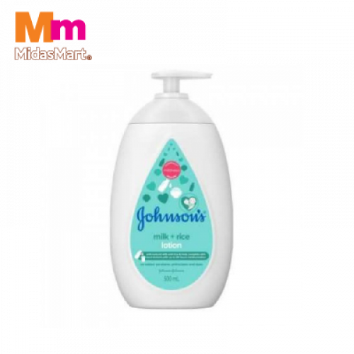 JOHNSON'S BABY LOTION MILK+RICE 1X500ML JOHNSON'S BABY LOTION MILK+RICE 1X500ML