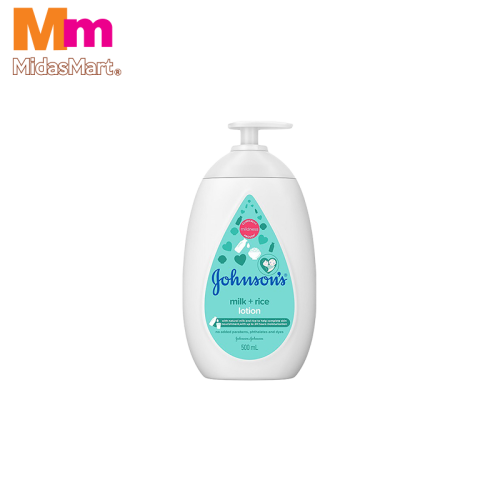 JOHNSON'S BABY LOTION - MILK & RICE (500ML)