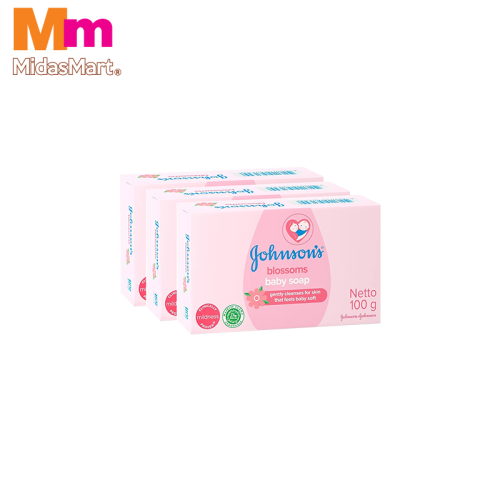 JOHNSON'S BABY SOAP BLOSSOM - TWIN PACK (3X100G)